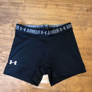 Under Armour black spandex